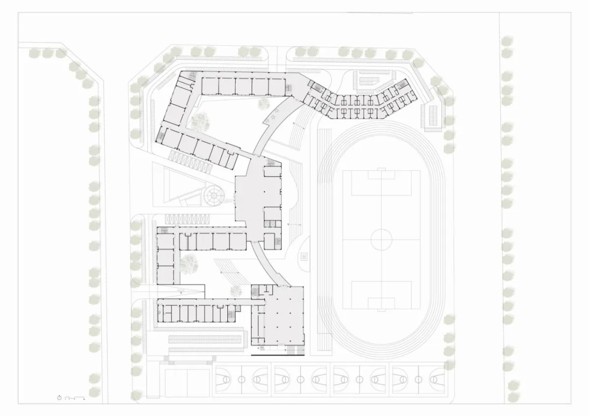 BIM建筑|“时间的容器”——郑州爱华国际学校 / UA尤安设计