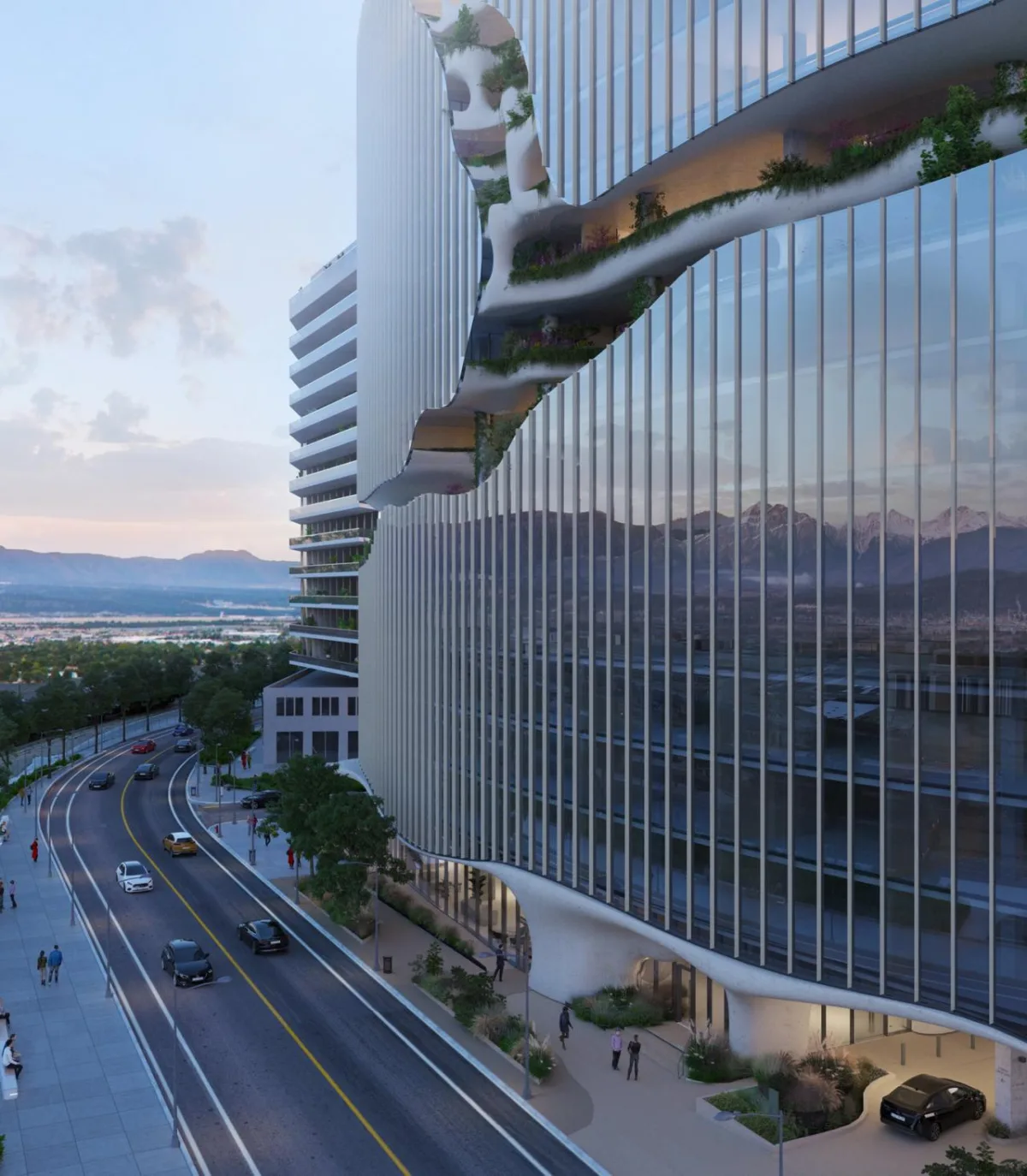 BIM建筑|MAD美国第四个作品“垂直峡谷”动工