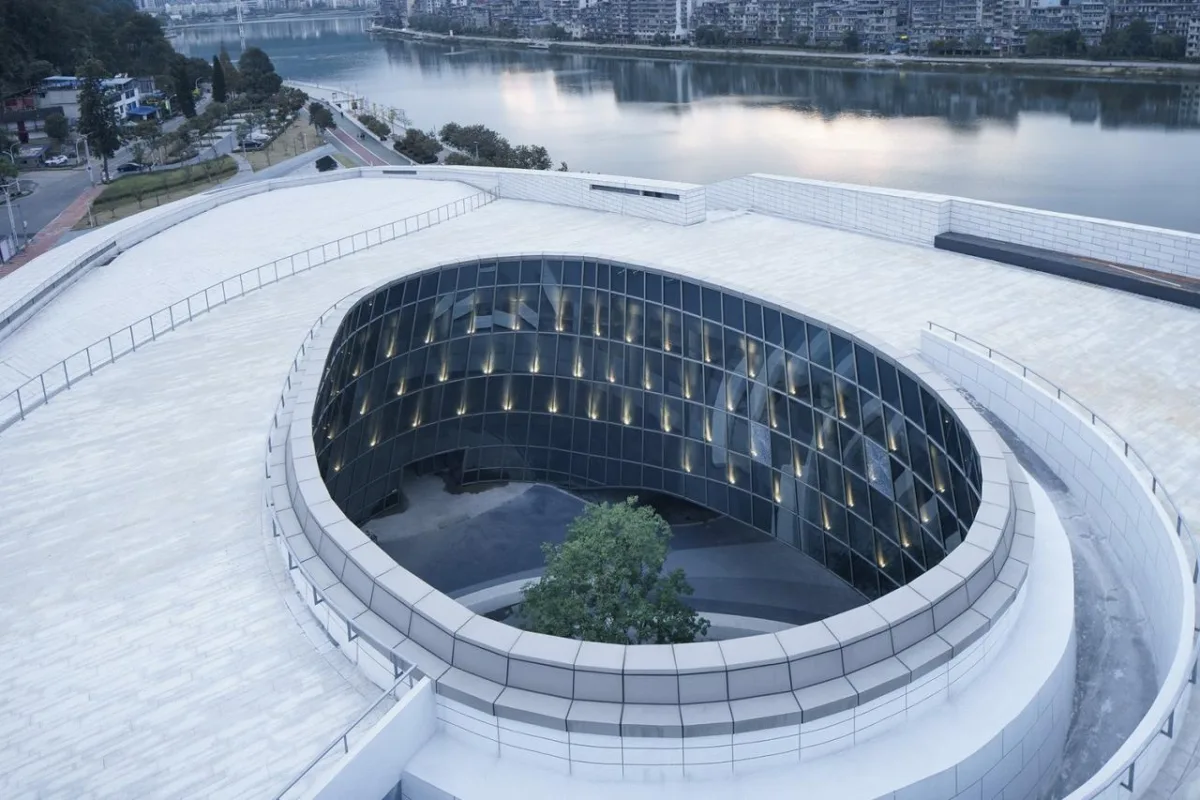 BIM建筑|在地为人，寄乡愁于山水——顺昌博物馆 / 浙江大学建筑设计研究院
