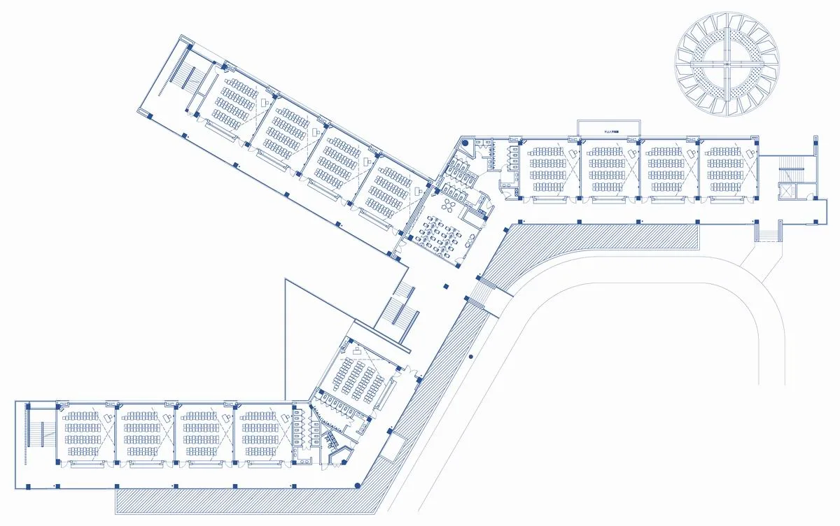 BIM建筑|吉首中驰·湘郡礼德学校（一期）/ 象外营造工作室