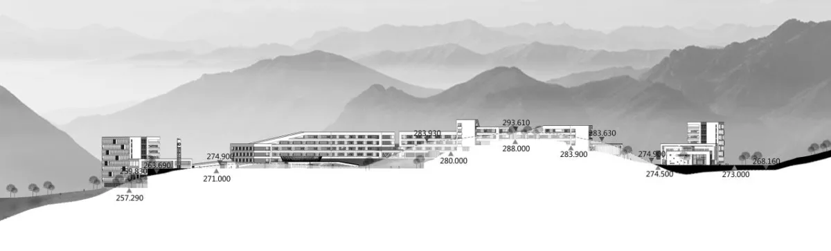 BIM建筑|吉首中驰·湘郡礼德学校（一期）/ 象外营造工作室
