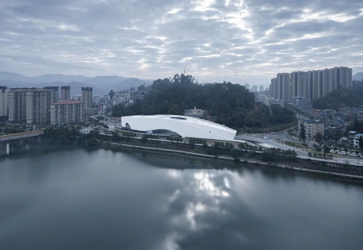BIM建筑|在地为人，寄乡愁于山水——顺昌博物馆 / 浙江大学建筑设计研究院
