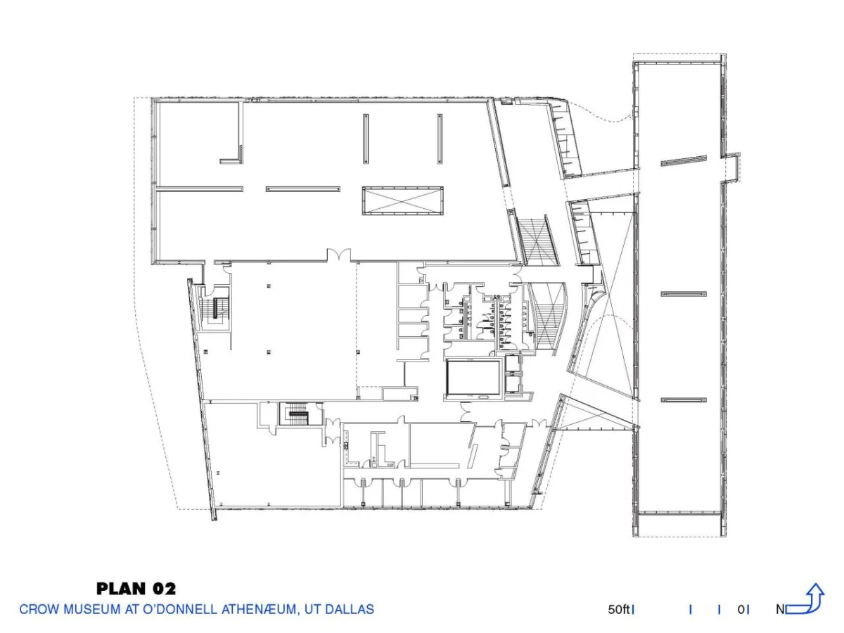 BIM建筑|德克萨斯大学达拉斯分校艺术文化新区 / 墨菲西斯建筑设计事务所