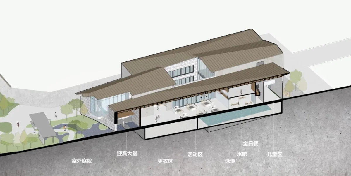 BIM建筑|上海中信泰富-仁恒海和院展示中心 / UA尤安设计
