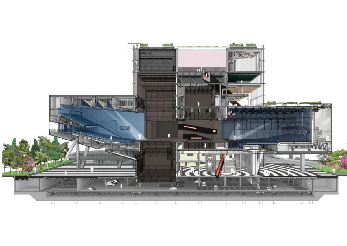 BIM建筑|台北表演艺术中心 / OMA