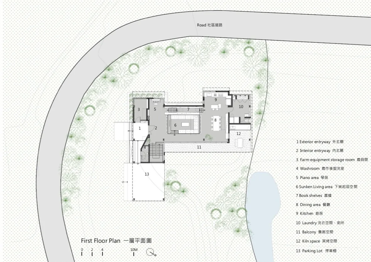 BIM建筑|山簷之家 /上滕联合建筑师事务所