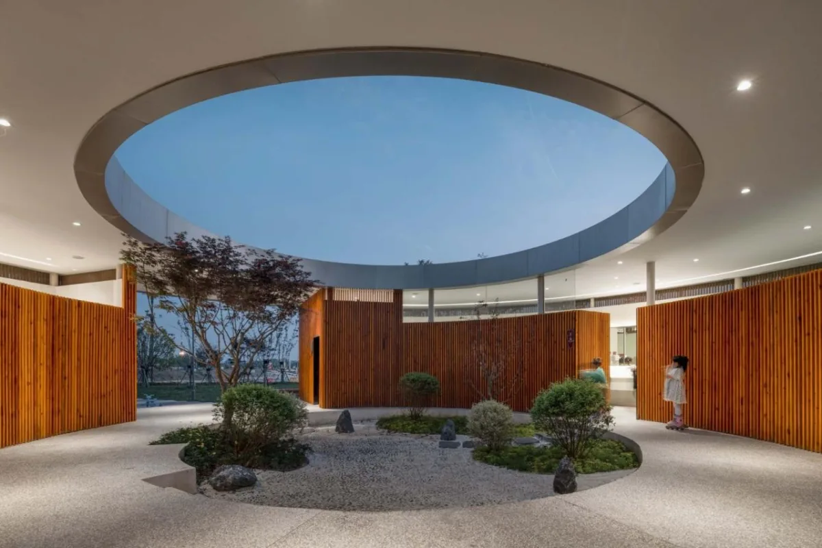 BIM建筑|梁子湖长岭渡口景观公厕 / 原榀建筑