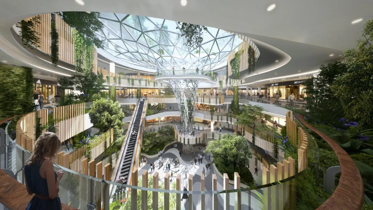 BIM建筑|西安南飞鸿乐荟中心，城市生态商业体 / Aedas