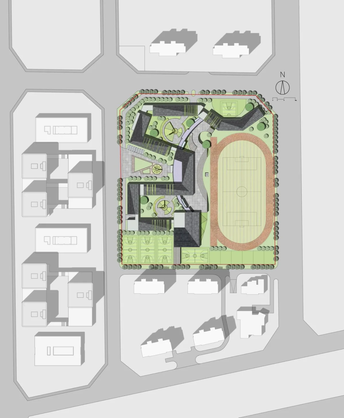 BIM建筑|“时间的容器”——郑州爱华国际学校 / UA尤安设计