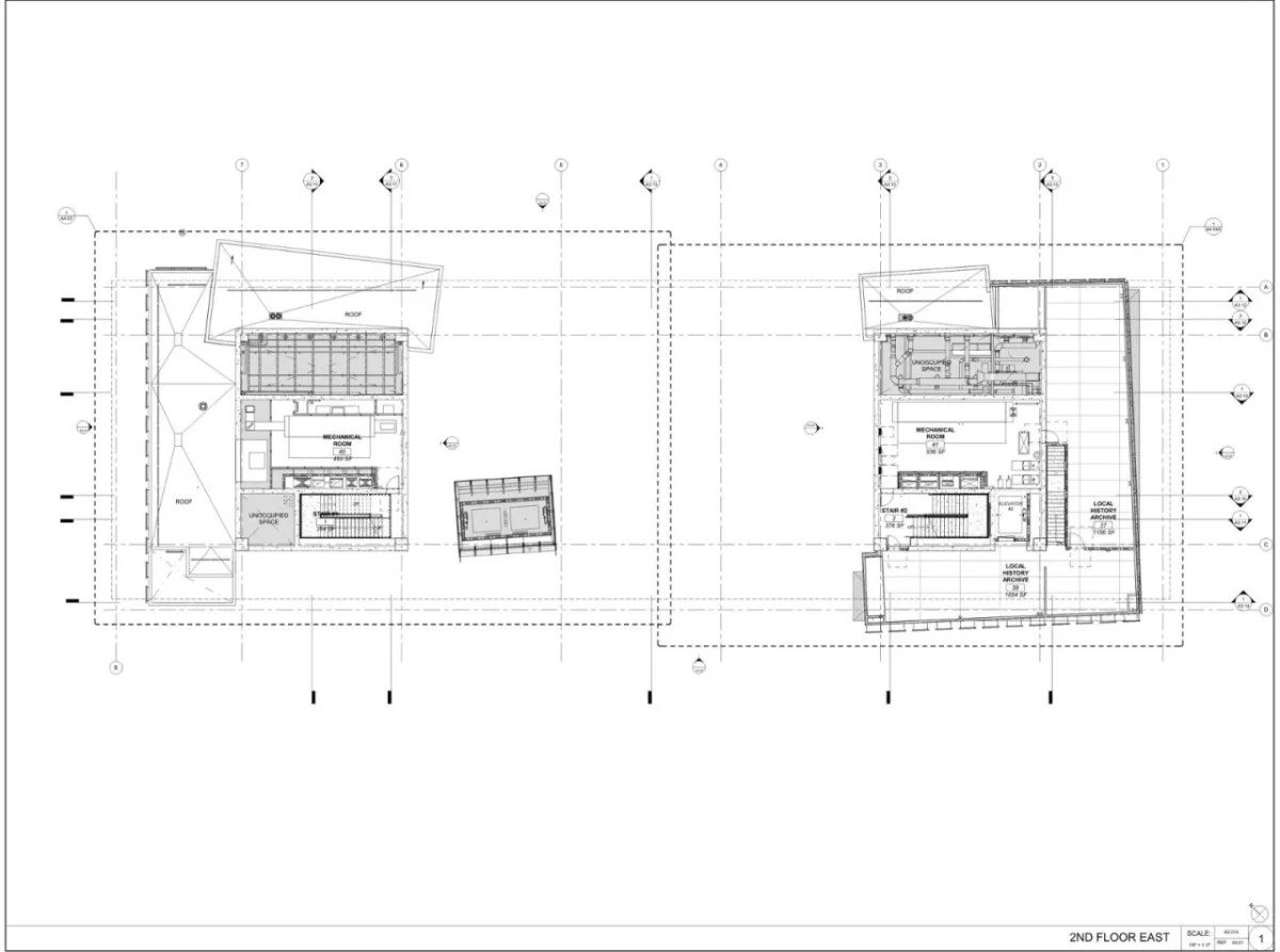 BIM建筑|Riverside 市立图书馆 / Johnson Favaro