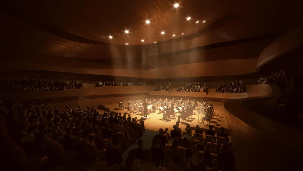 BIM建筑|德克萨斯大学达拉斯分校艺术文化新区 / 墨菲西斯建筑设计事务所