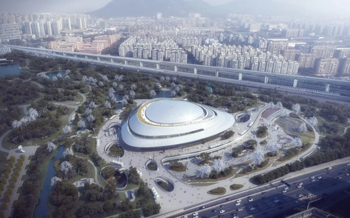 BIM建筑|2022杭州亚运会电竞馆即将建成 / CSADI