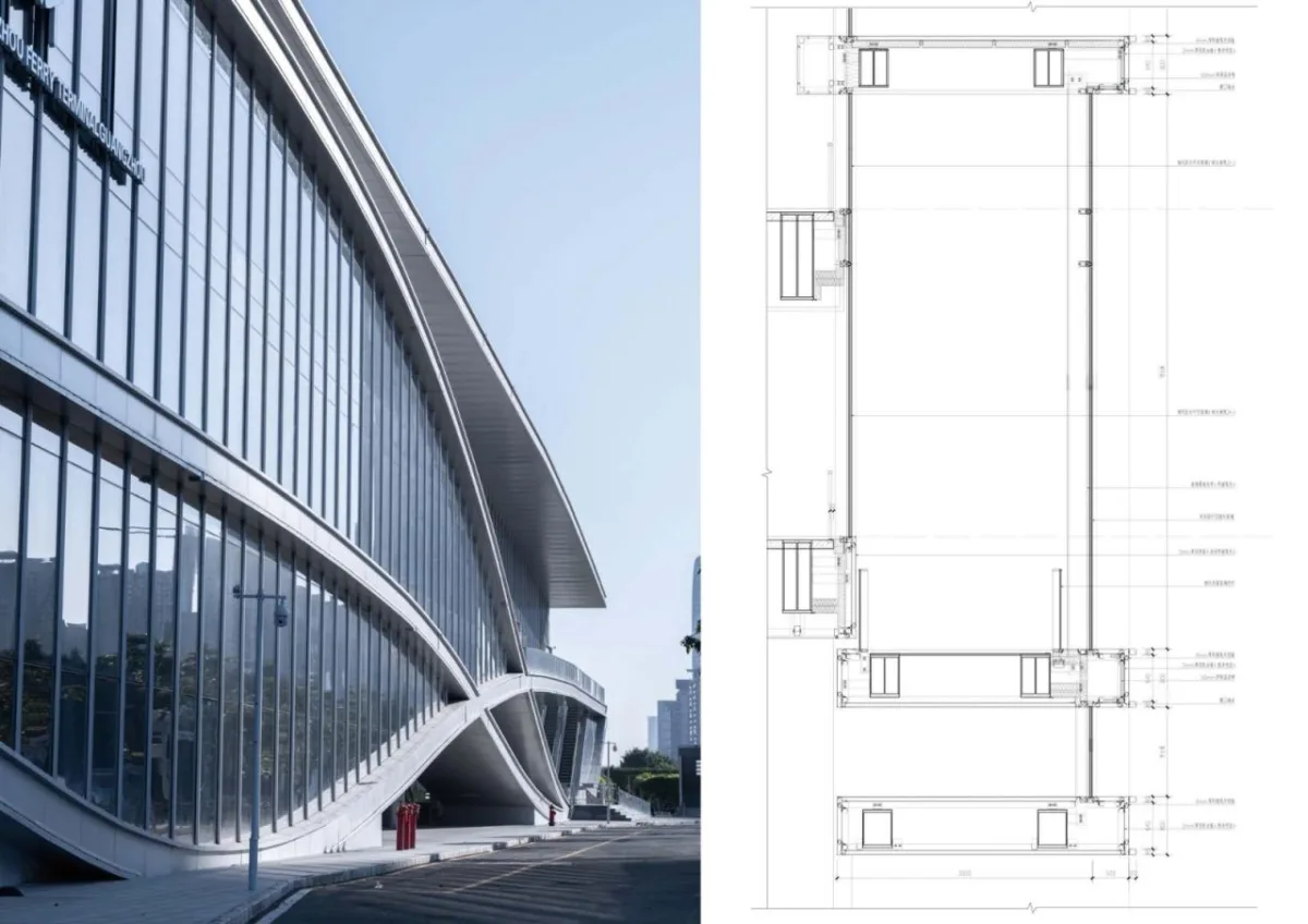 BIM建筑|琶洲港澳客运口岸 / XAA建筑事务所