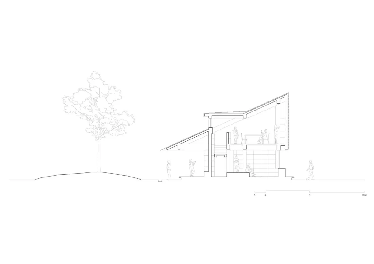 BIM建筑|西安高新第六高级中学图书馆 / 垣建筑·西安建筑科技大学建筑学院