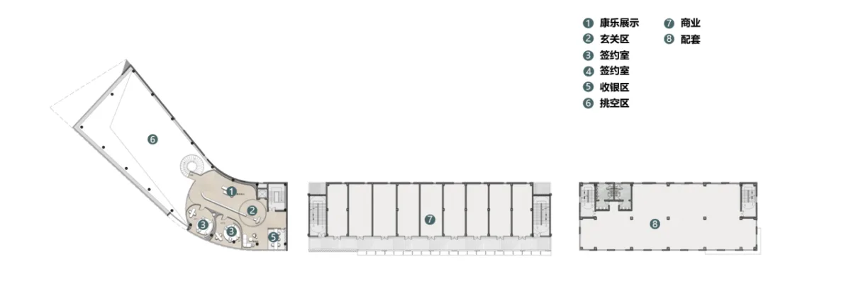 BIM建筑|丝带萦绕于山林间的遐想-昆明华侨城 ▪ 滇中乐活城社区中心 / 成执设计