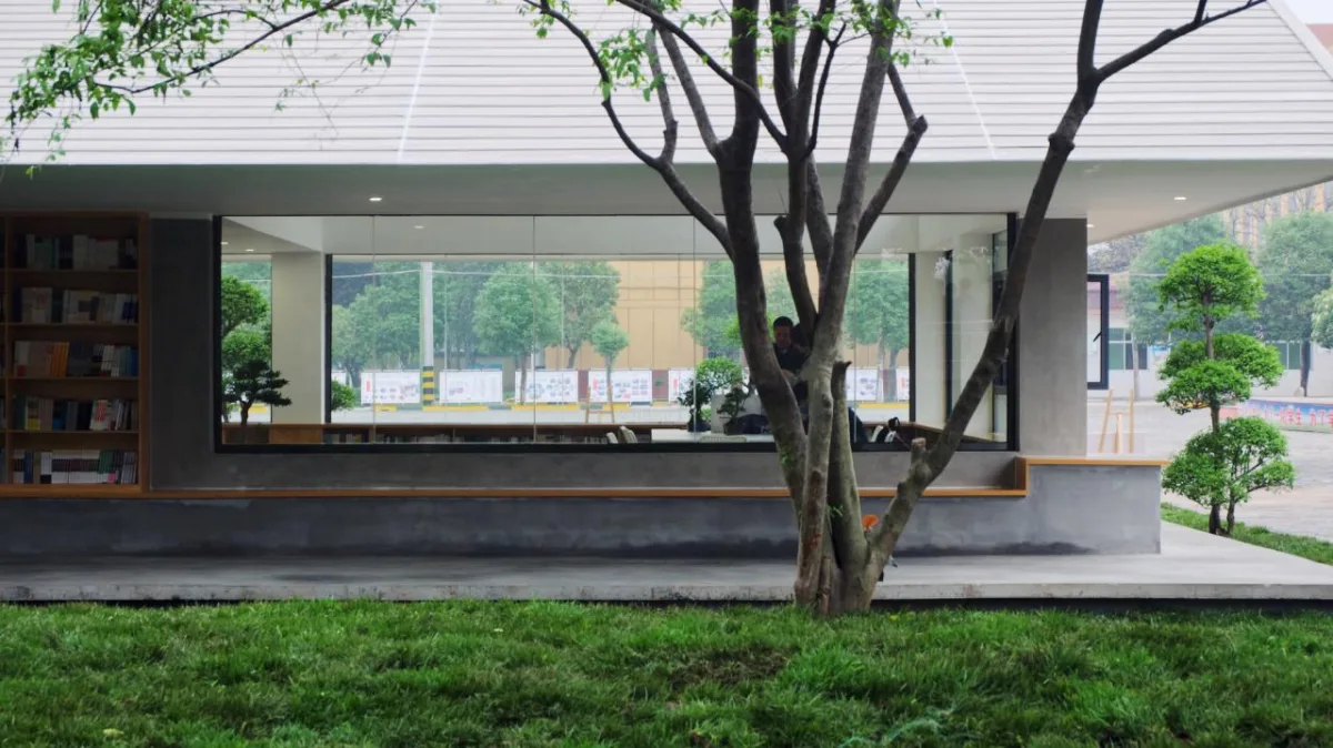 BIM建筑|西安高新第六高级中学图书馆 / 垣建筑·西安建筑科技大学建筑学院