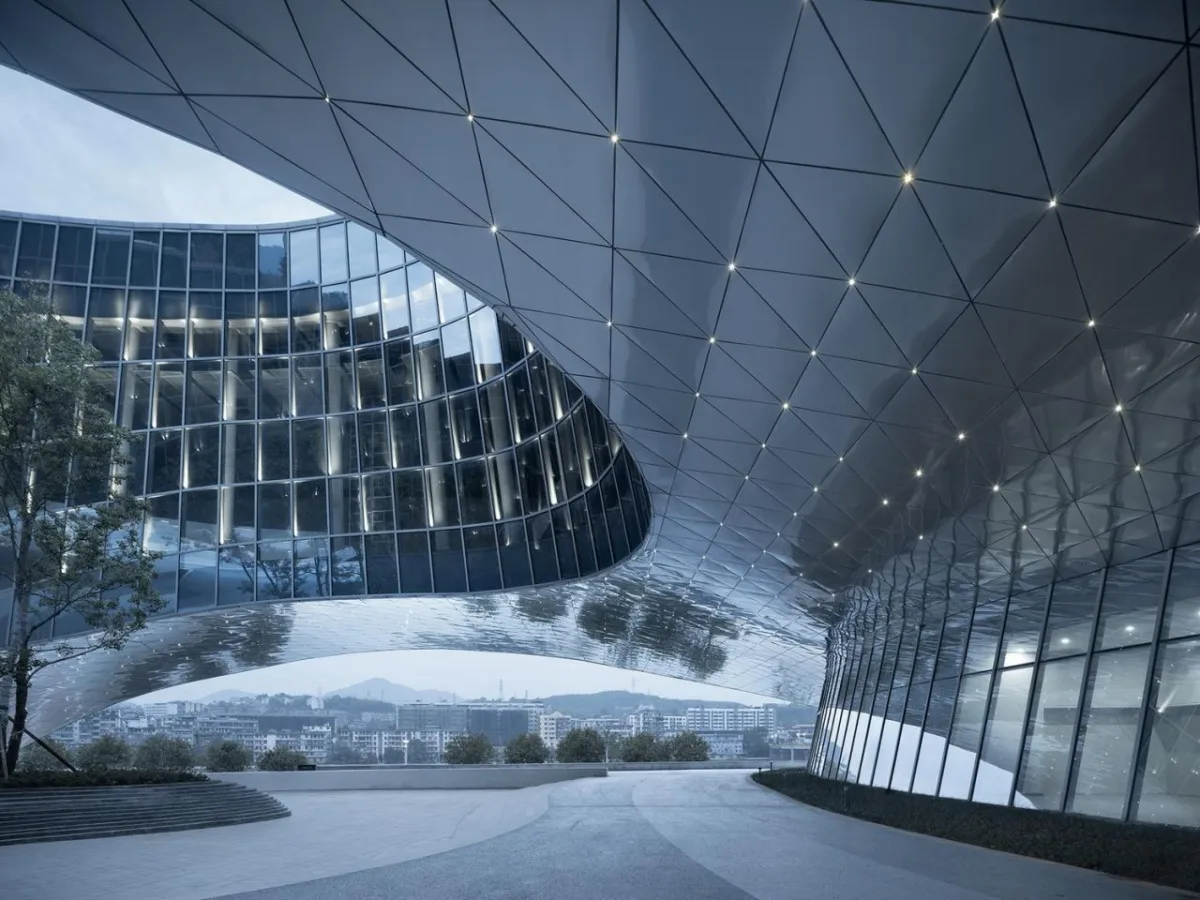 BIM建筑|在地为人，寄乡愁于山水——顺昌博物馆 / 浙江大学建筑设计研究院
