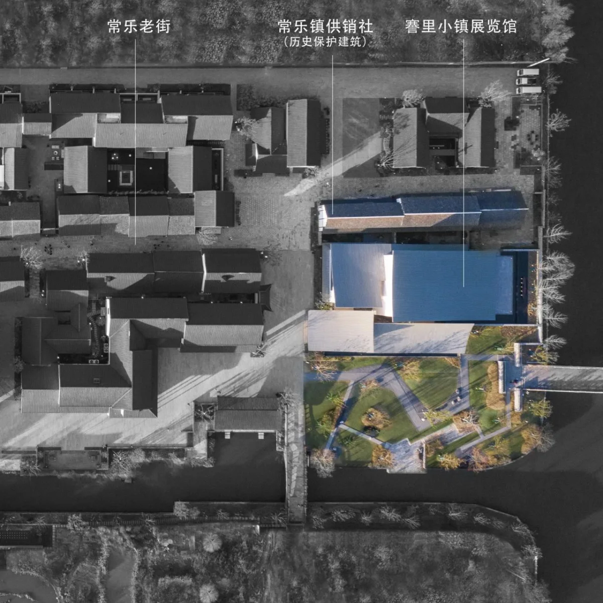 BIM建筑|向史而新：謇里小镇展览馆 / goa大象设计
