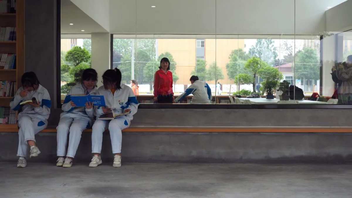 BIM建筑|西安高新第六高级中学图书馆 / 垣建筑·西安建筑科技大学建筑学院