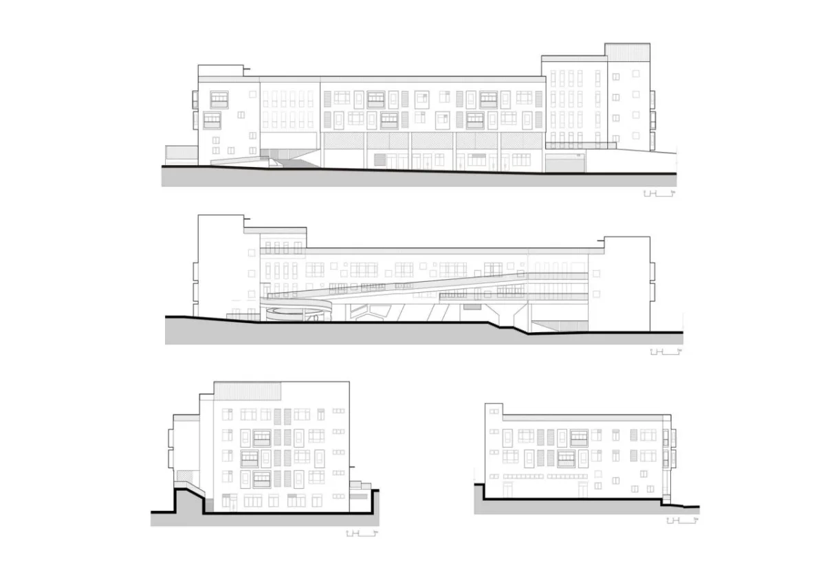 BIM建筑|九寨沟县启航幼儿园 / 东意建筑