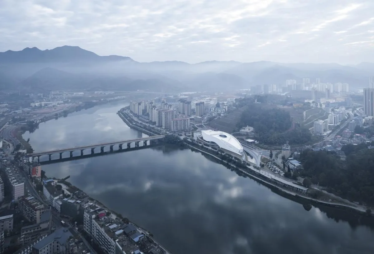 BIM建筑|在地为人，寄乡愁于山水——顺昌博物馆 / 浙江大学建筑设计研究院