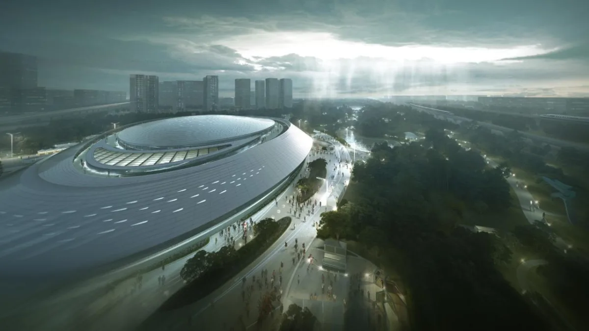 BIM建筑|2022杭州亚运会电竞馆即将建成 / CSADI