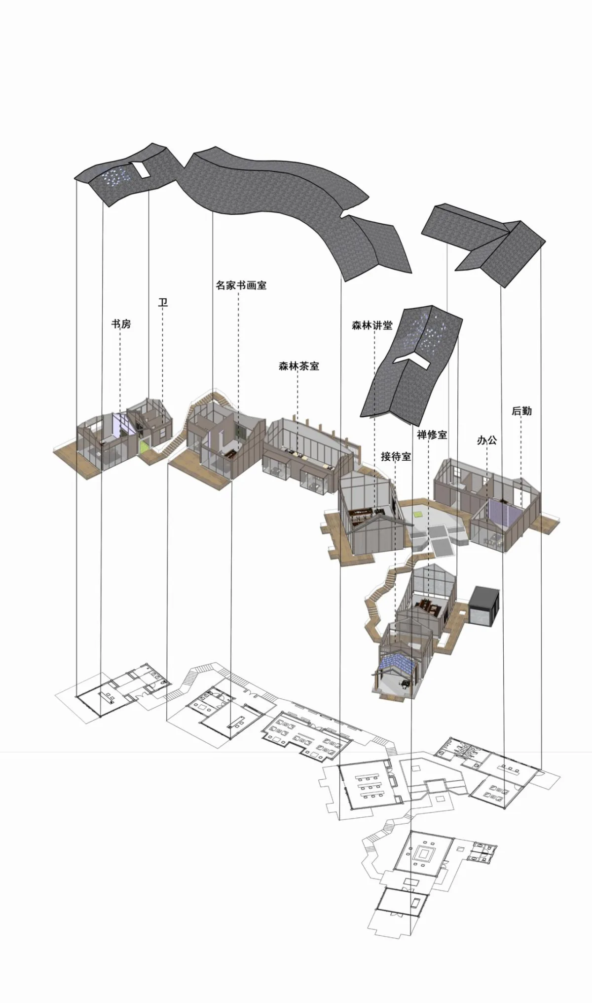 BIM建筑|会宗书院 / UA尤安设计