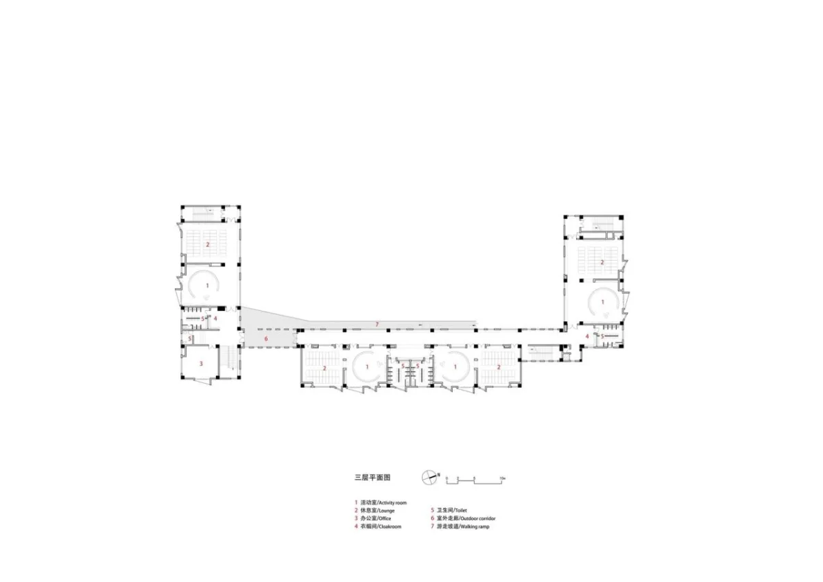 BIM建筑|九寨沟县启航幼儿园 / 东意建筑