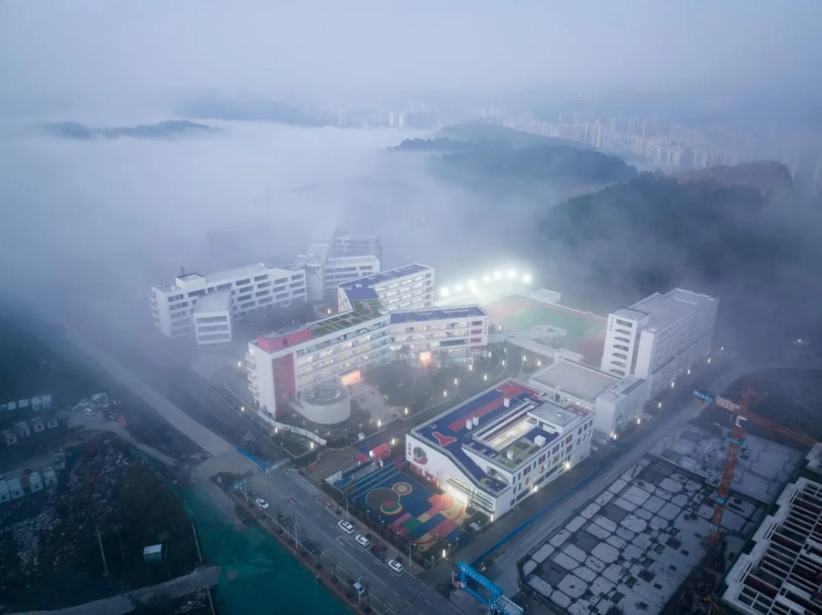 BIM建筑|吉首中驰·湘郡礼德学校（一期）/ 象外营造工作室