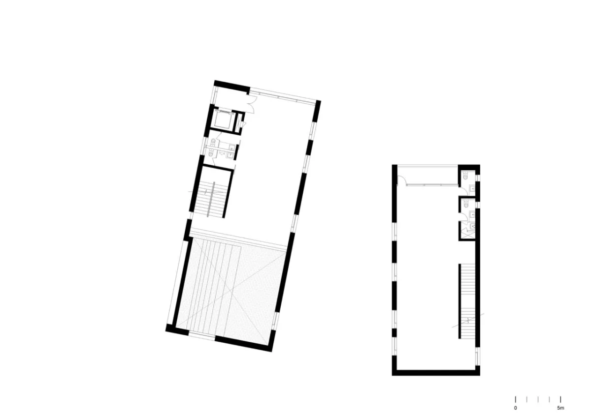 BIM建筑|流水墙体，泰瑞咖啡馆 / NAMELESS Architecture
