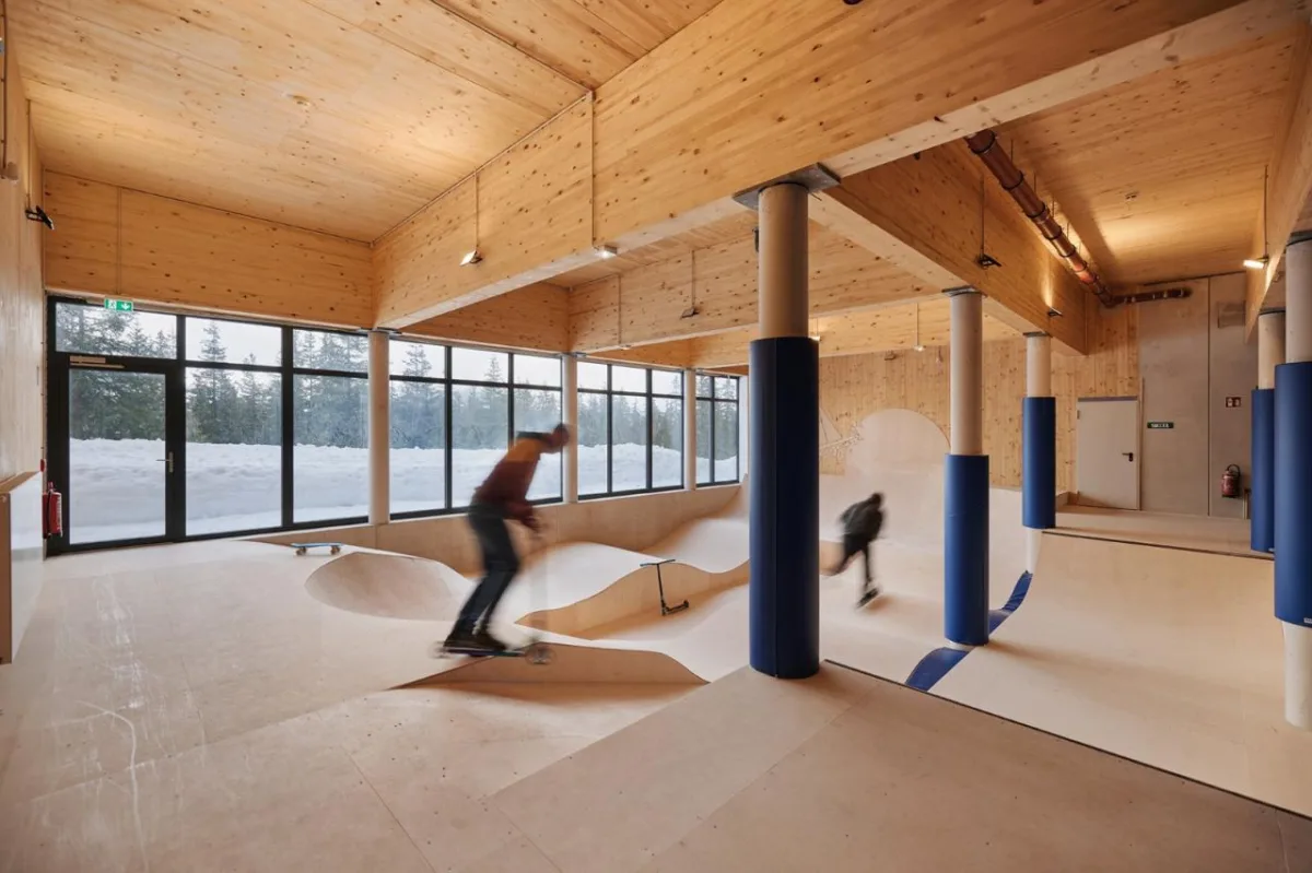 BIM建筑|Gerlos 青年旅社 / lechner & lechner architects