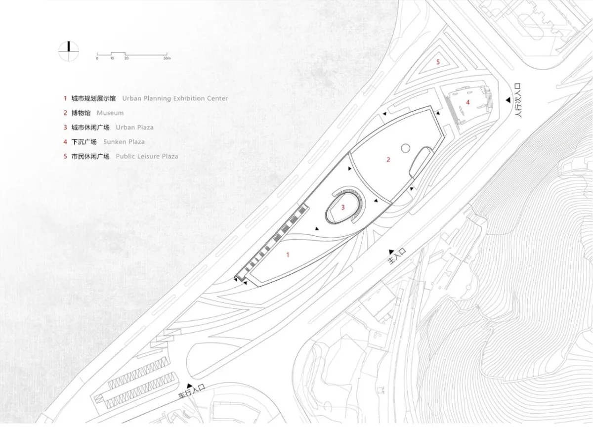 BIM建筑|在地为人，寄乡愁于山水——顺昌博物馆 / 浙江大学建筑设计研究院