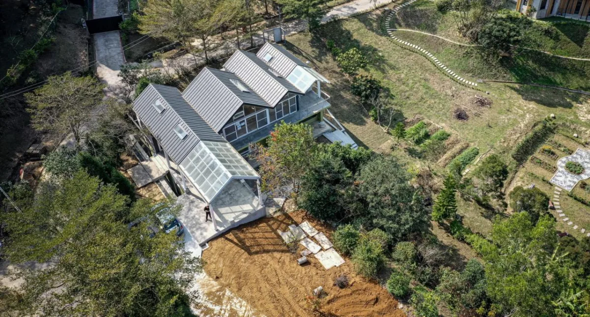 BIM建筑|山簷之家 /上滕联合建筑师事务所