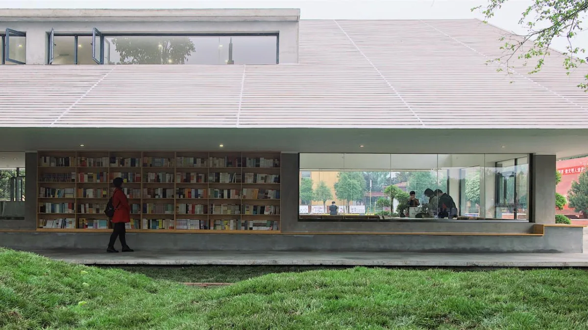 BIM建筑|西安高新第六高级中学图书馆 / 垣建筑·西安建筑科技大学建筑学院