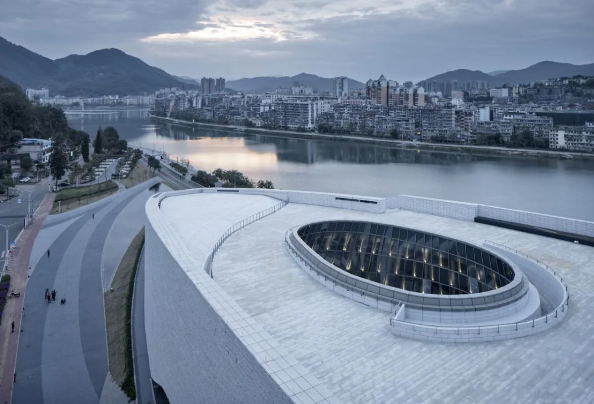 BIM建筑|在地为人，寄乡愁于山水——顺昌博物馆 / 浙江大学建筑设计研究院