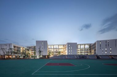 BIM建筑|开放式教育园林——宁波万科潘火实验中学 / UA尤安设计-BIM建筑网