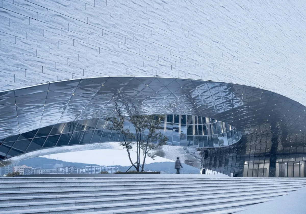 BIM建筑|在地为人，寄乡愁于山水——顺昌博物馆 / 浙江大学建筑设计研究院