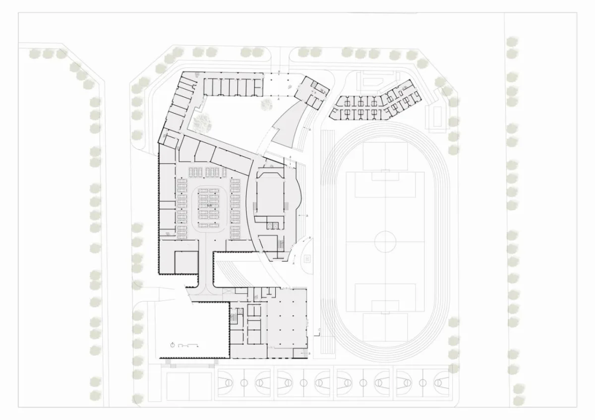 BIM建筑|“时间的容器”——郑州爱华国际学校 / UA尤安设计