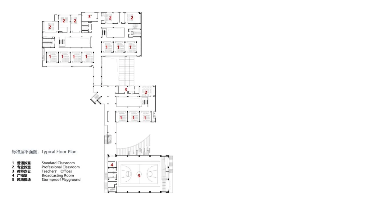 BIM建筑|杭州师范大学附属竞潮小学及幼儿园 / UA尤安设计