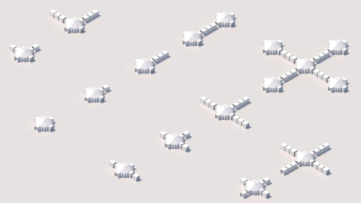 BIM建筑|几何蒙古包 / 阁尔工作室