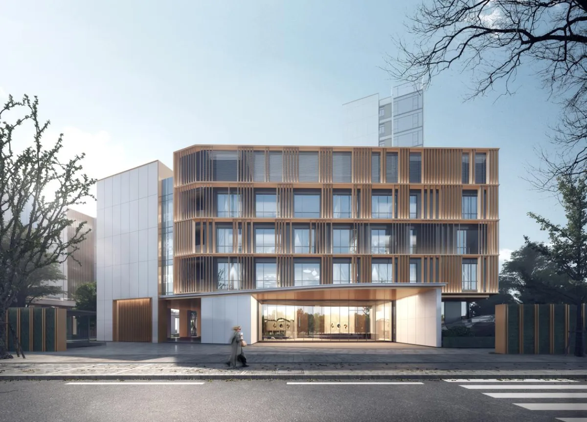 BIM建筑|理想社区：城市型康养， 国华人寿首家国际康养中心 / 栖城设计