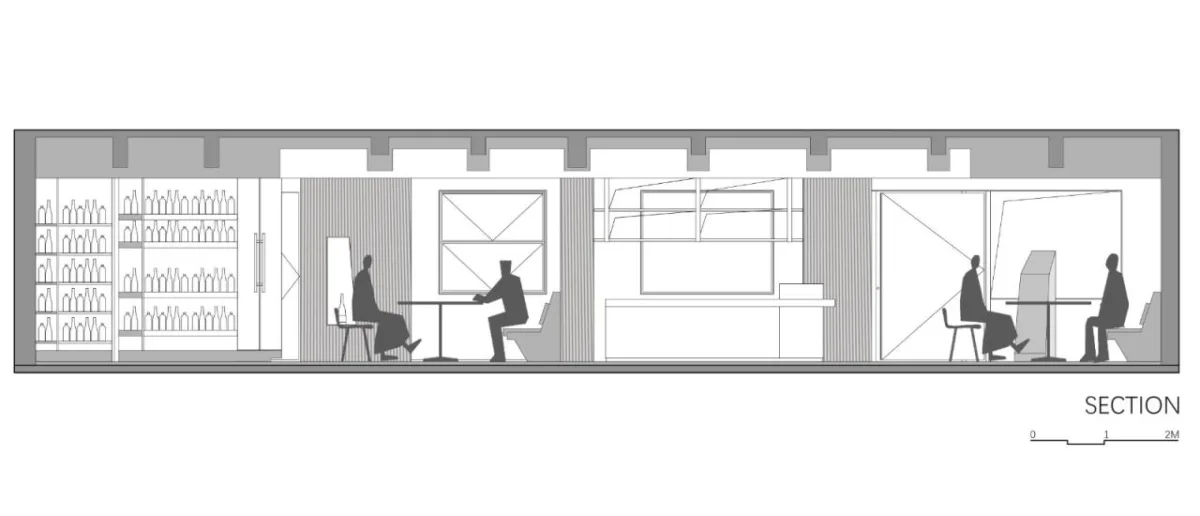 BIM建筑|Wine Nuts酒疯子餐酒吧 / 未韬建筑