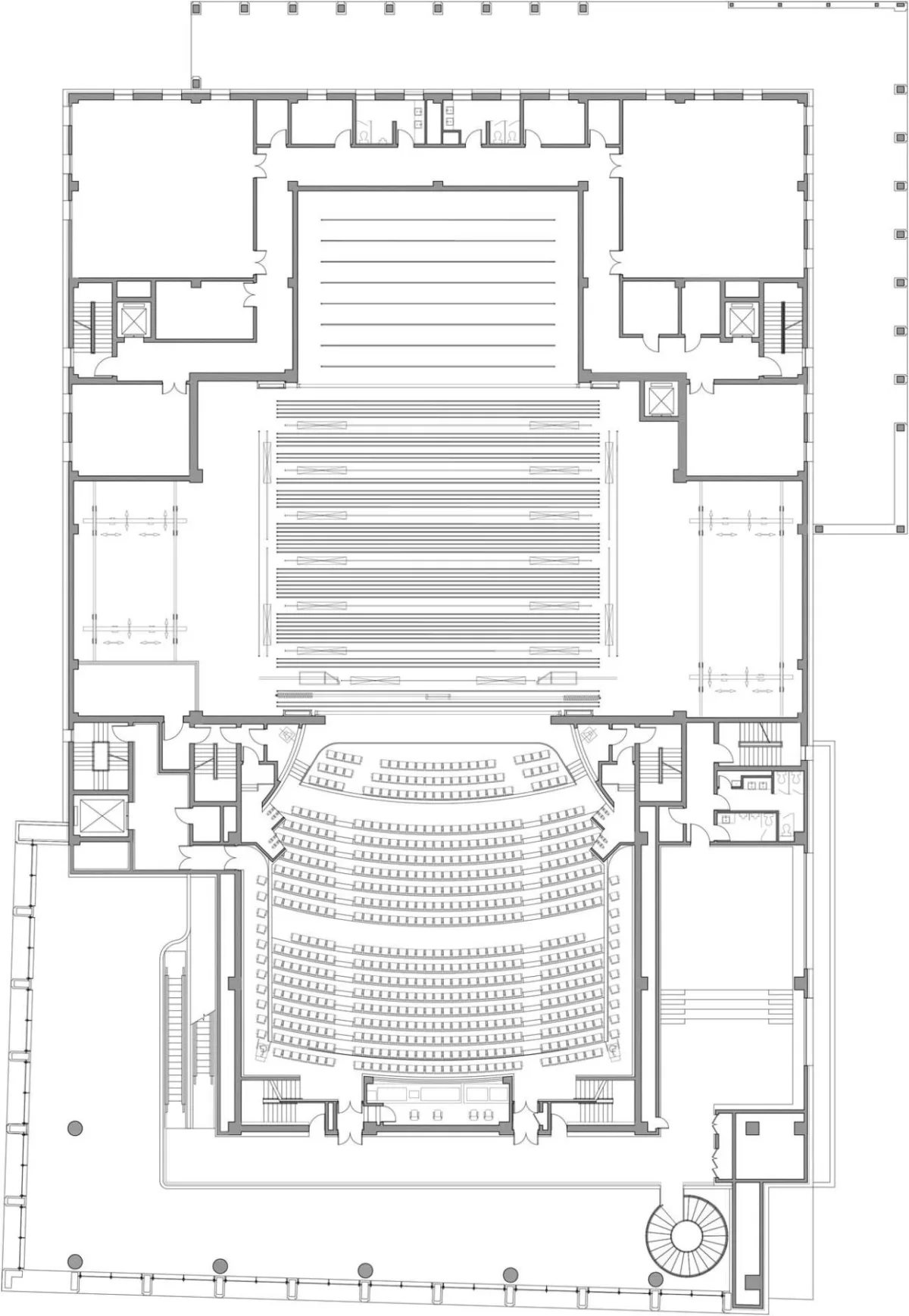 BIM建筑|北京国际戏剧中心 / 北京市建筑设计研究院胡越工作室