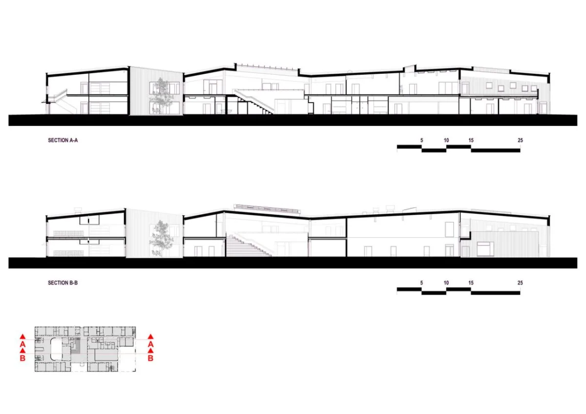 BIM建筑|Borgafjellet 小学 / LINK arkitektur