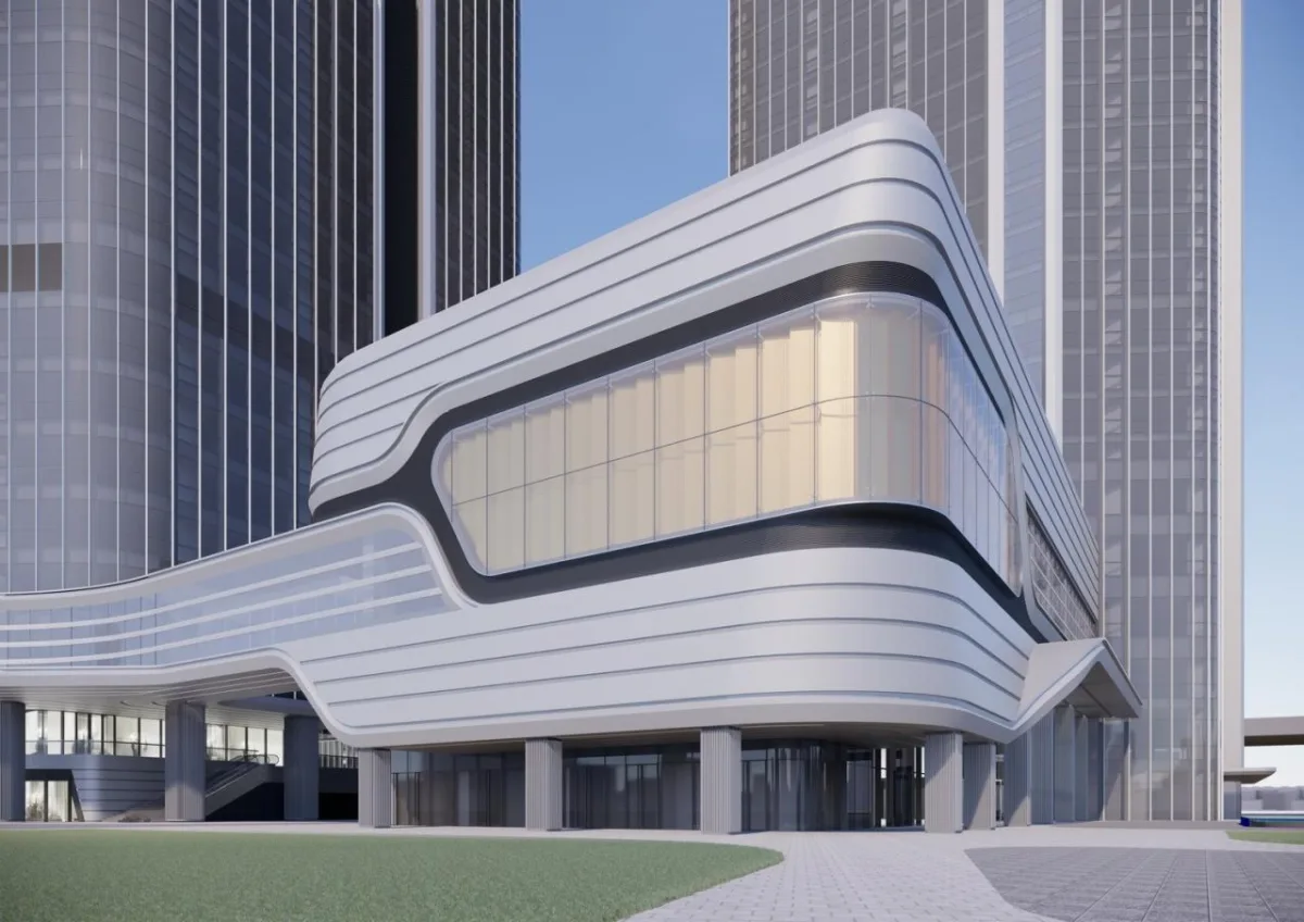 BIM建筑|风正扬帆起 凌江尤可期：广州･广物鱼珠产城综合体 / UA尤安设计