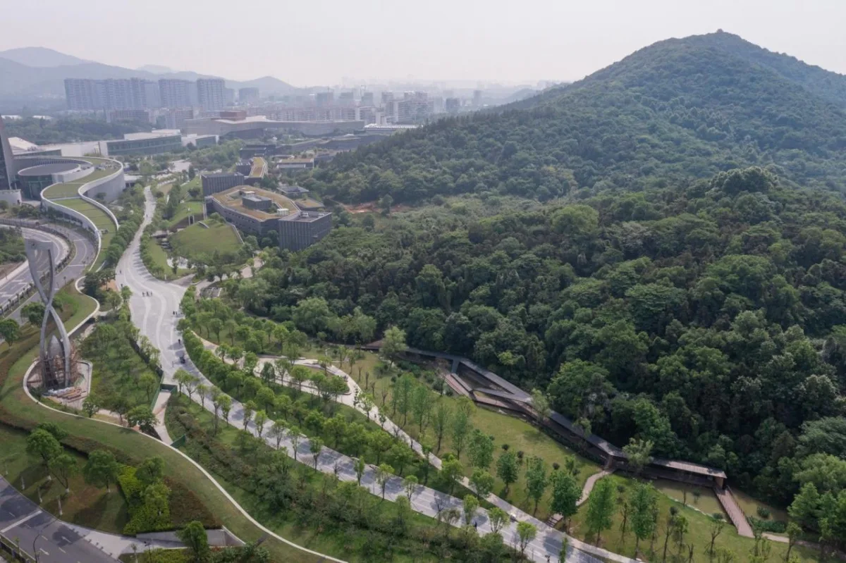 BIM建筑|溪上飞檐：浙江音乐学院校园微更新 / 朱培栋-line+建筑事务所、gad