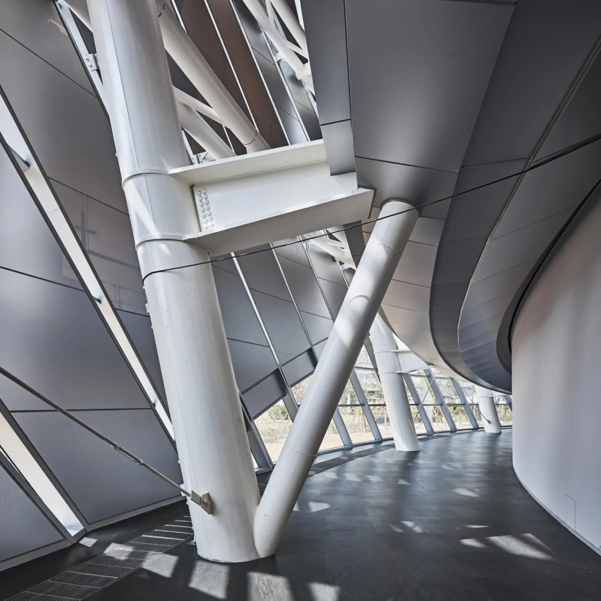 BIM建筑|地面‘涡轮机’，韩国国立航空博物馆 / Haeahn Architecture