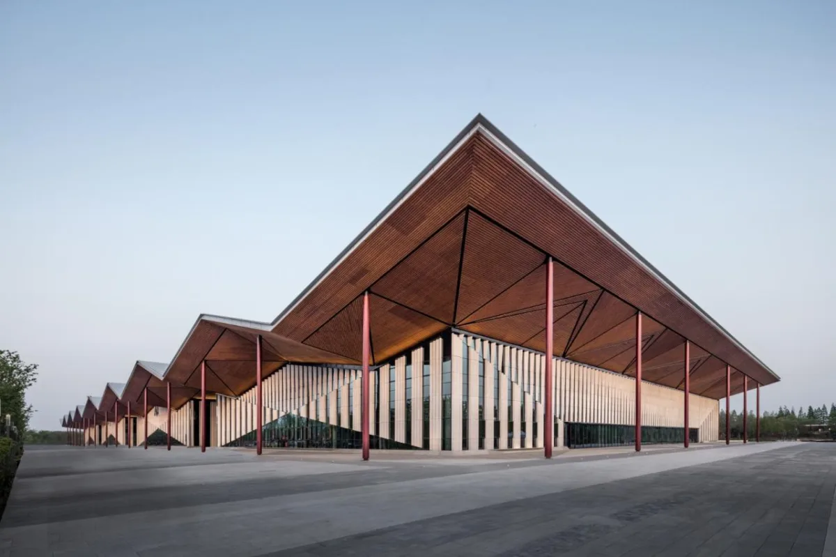 BIM建筑|第十届中国花博会复兴馆 / 华建集团上海建筑设计研究院