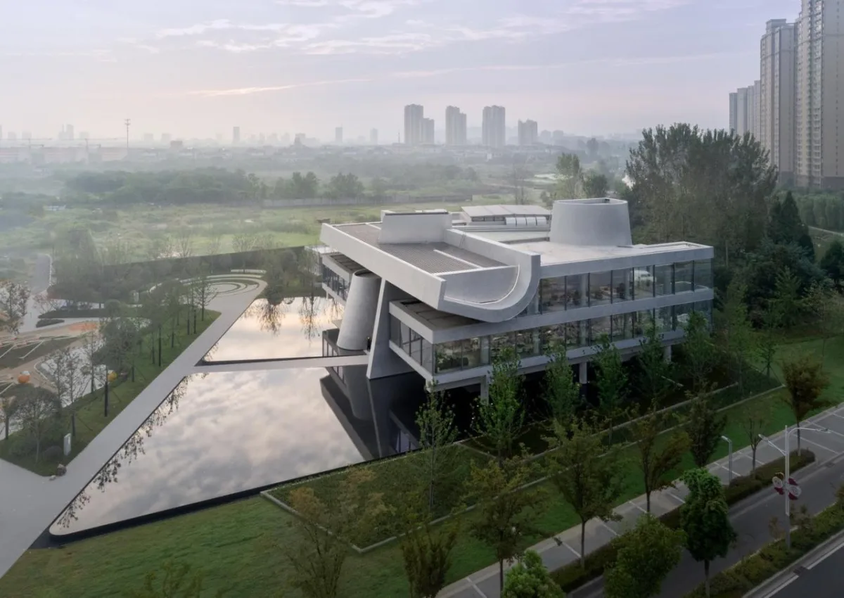 BIM建筑|溧水华侨城展示中心 / 上海日清
