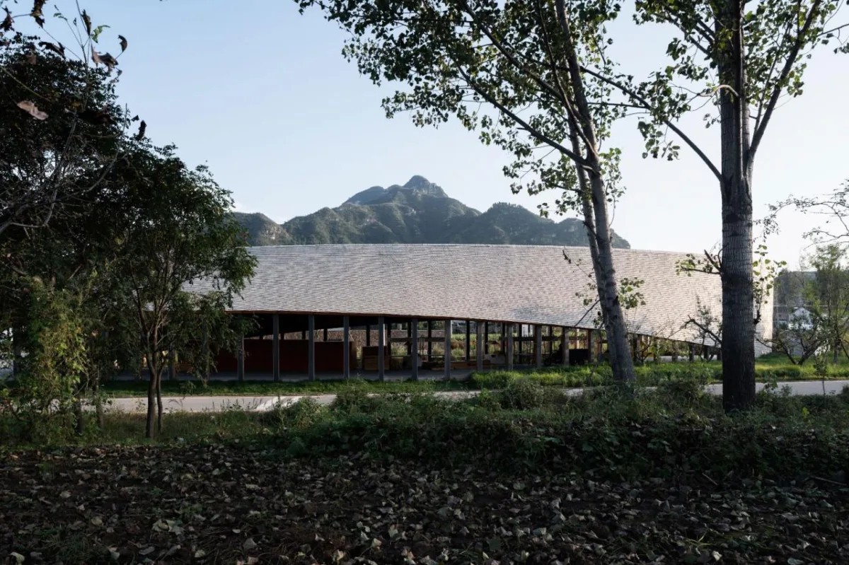 BIM建筑|田岗知行村：新农人的门户 / 袈蓝建筑